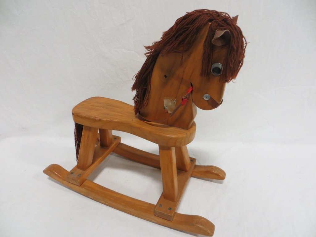 Radio flyer wooden rocking cheap horse