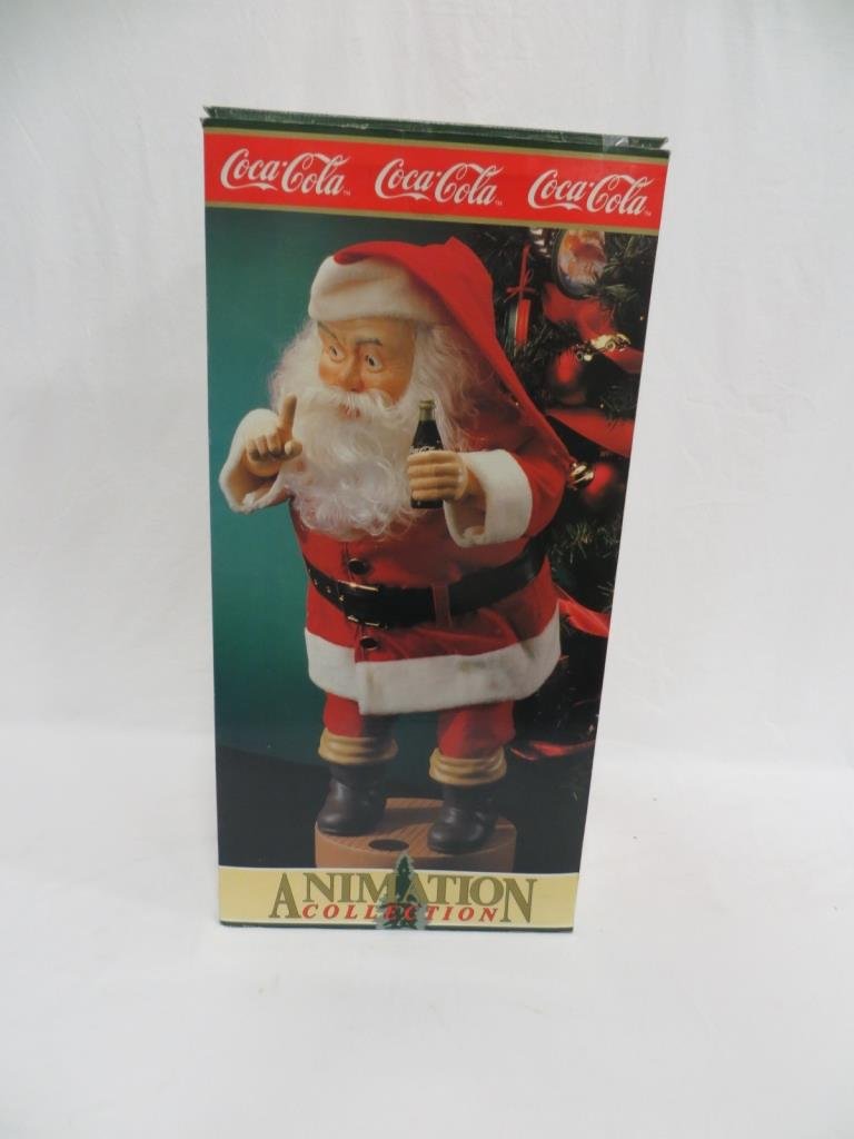 ANIMATED COCA COLA SANTA AND DOG (1 of 5)