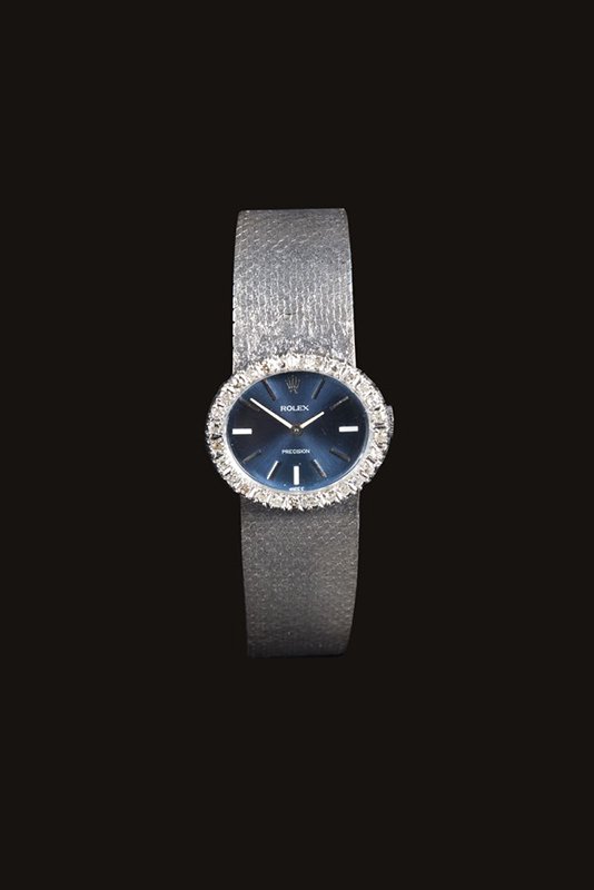 Rolex Ladies Rare Vintage Precision Diamond Stainless (1 of 1)