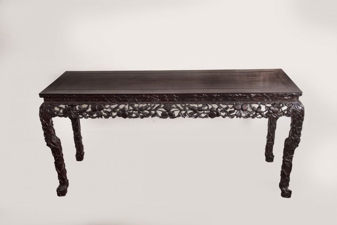 A Large Red-Wood Table (1 of 16)