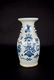 Qing, Pea-green Precious Emblems Vase