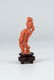 Qing Dynasty, Carved Court Lady Coral - 2