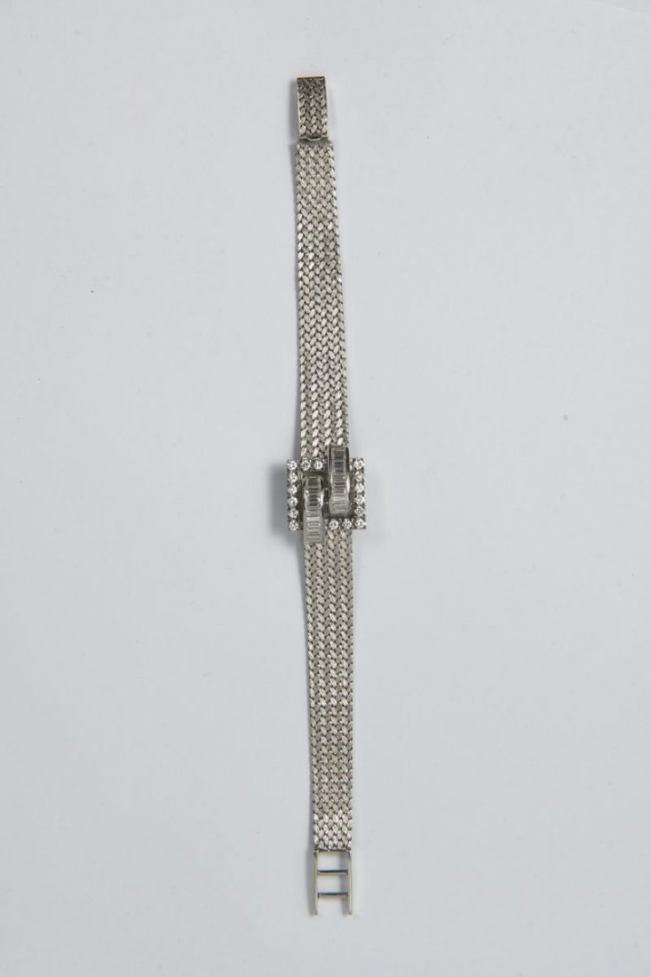 Piaget A Ladyâ€™s White Gold and diamond-set square (1 of 2)