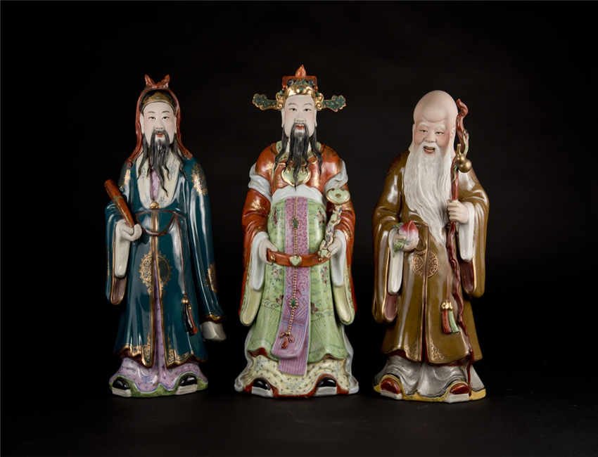 Figures of Three Immortals 刘少奇 (1 of 6)