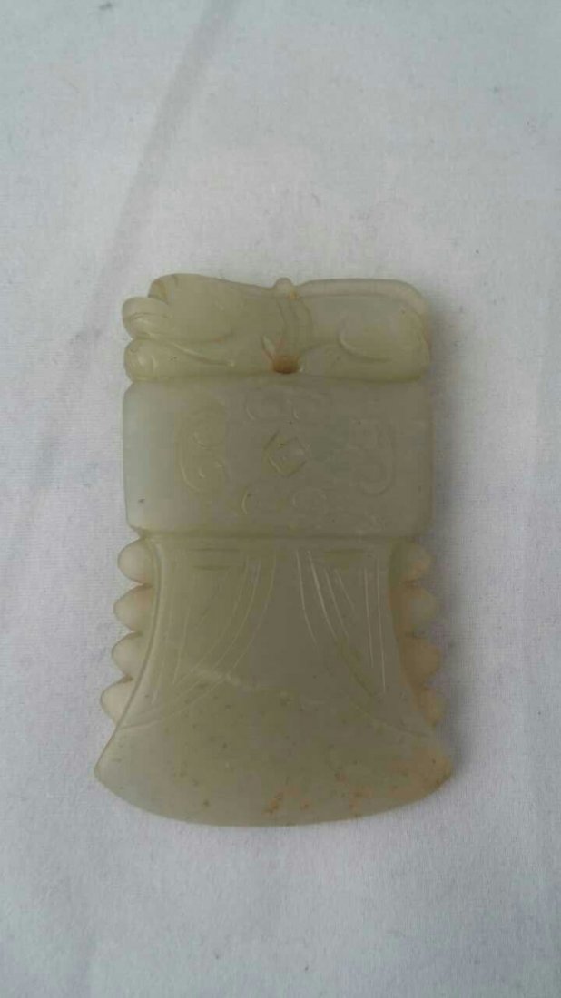 Ming dynasty style Chinese jade: Ming dynasty style Chinese jade L 2.3 (inches)