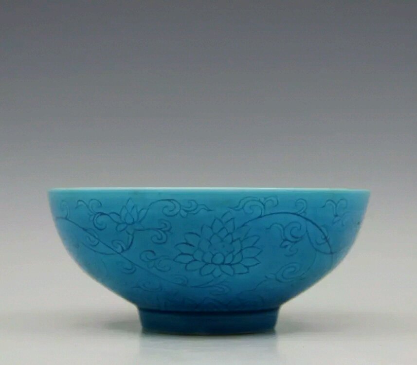 Ming dynasty style porcelain bowl: Chinese Ming dynasty style bowl W(5)inches
