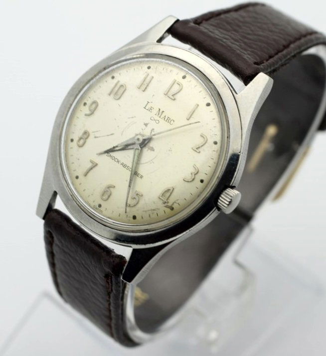 Lemarc Wind Up Mens Vintage Watch