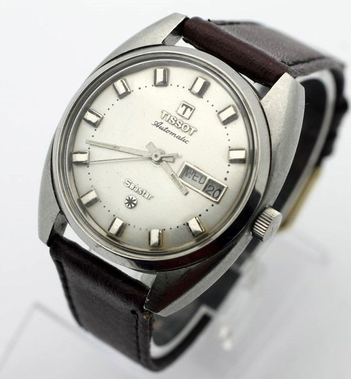 Vintage Tissot Automatic Seastar Day Date Mens Watch : Lot 0015
