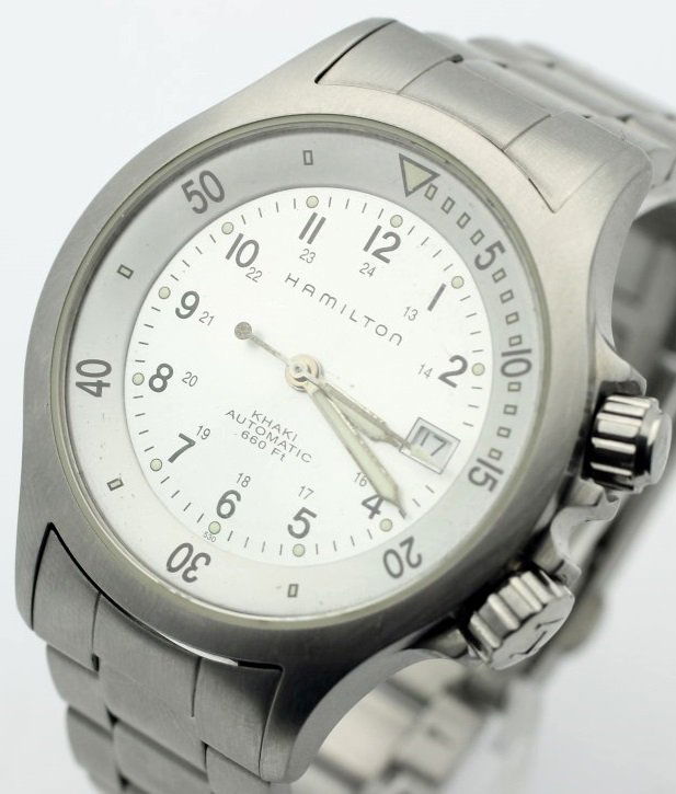 Hamilton Khaki Navy Automatic Compressor 660ft Diver