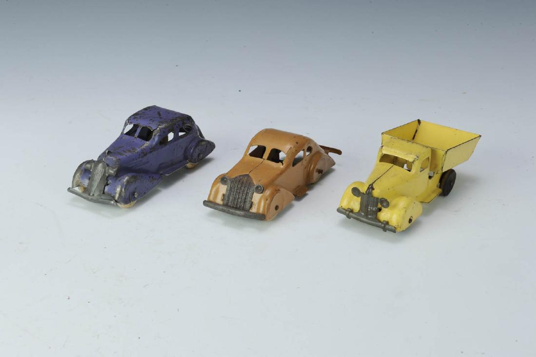 Three Wyandotte Pressed Steel Vehicles (1 of 2)