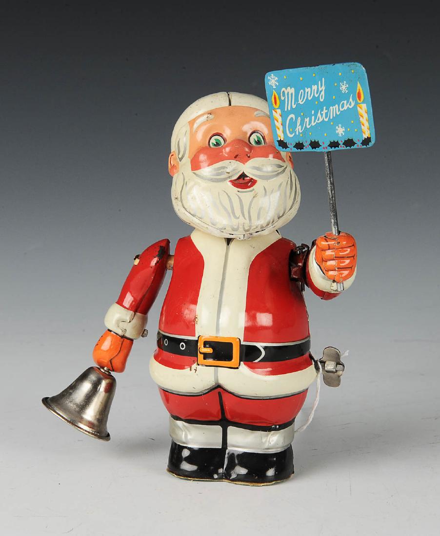 Tin Windup Santa Claus By Nomura (1 of 4)