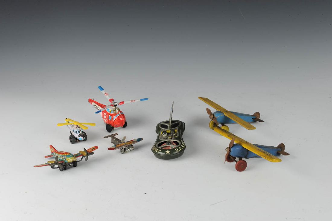 Lot of Seven Aviation Toys (1 of 1)