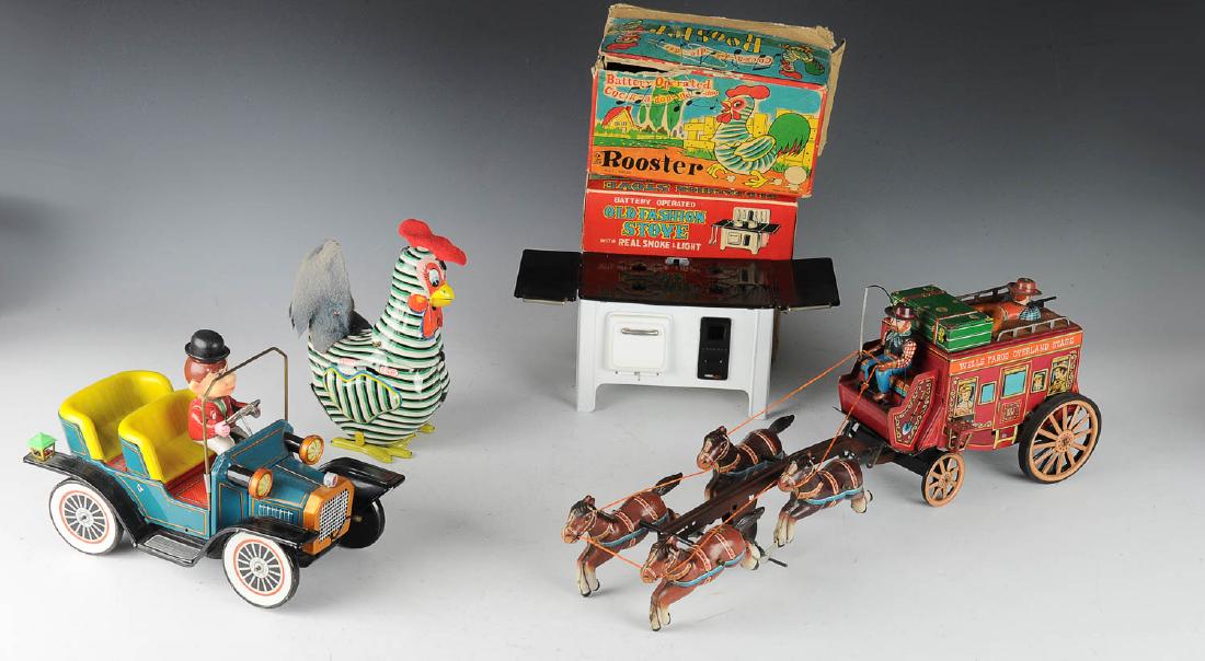 Four Japanese Battery Operated Toys (1 of 11)