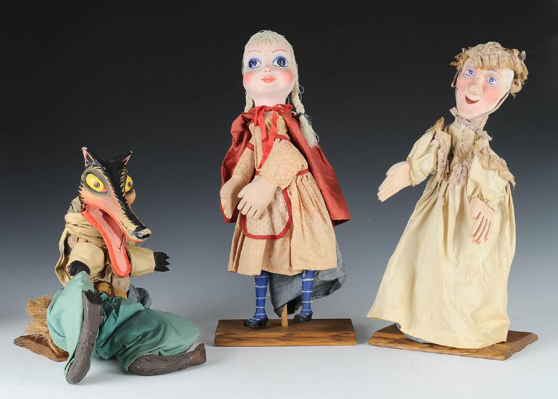 Set of Three WPA  Marionettes (1 of 5)