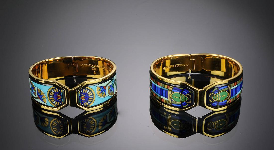 Two Michaela Frey Enamel Bracelets (1 of 4)