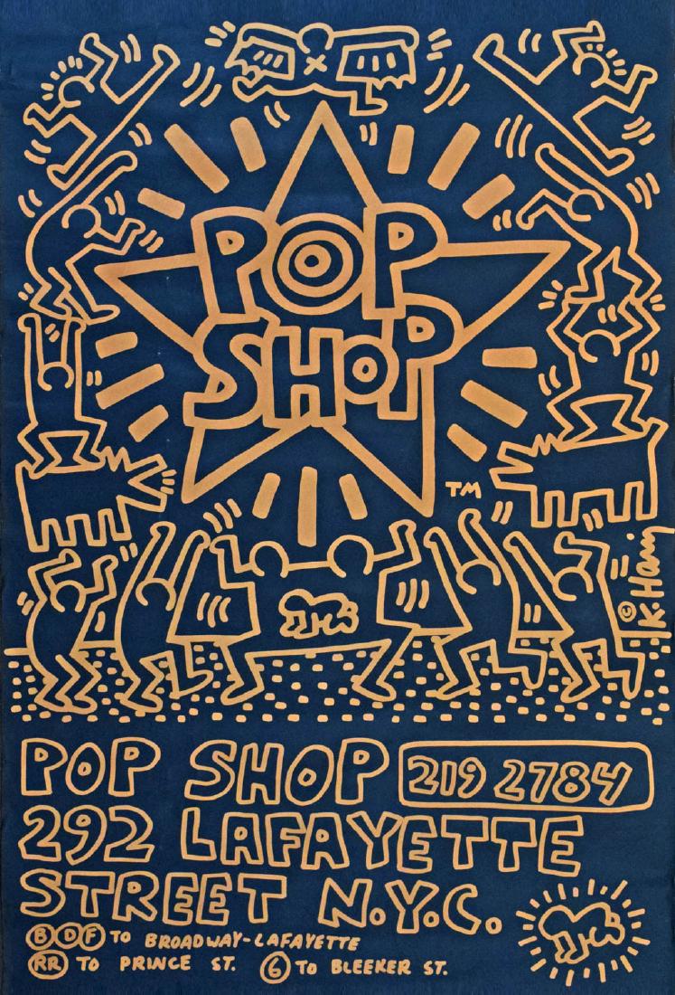Original Keith Haring "Pop Shop" Print (1 of 2)