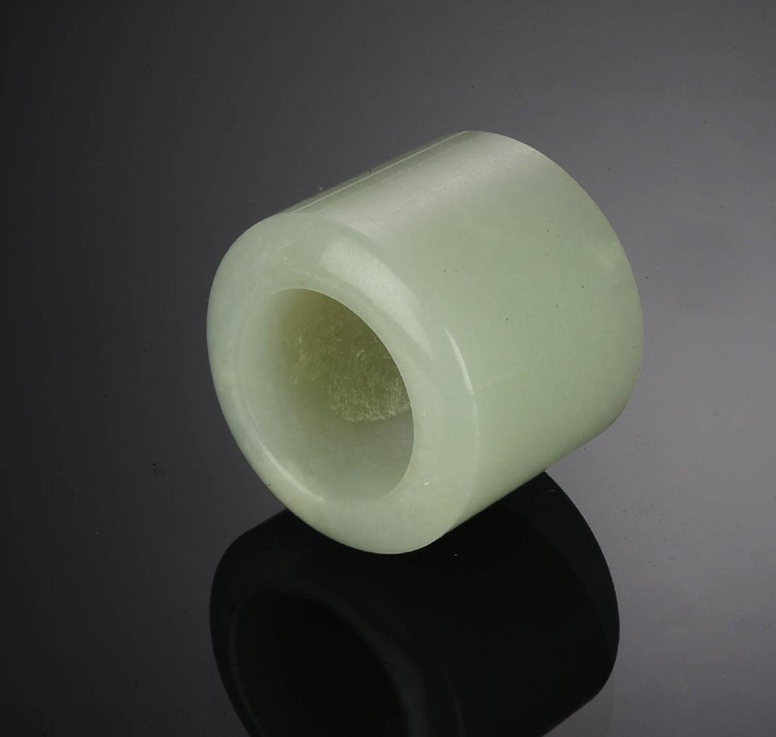 White Jade Archer's Ring, 19th Century (1 of 5)