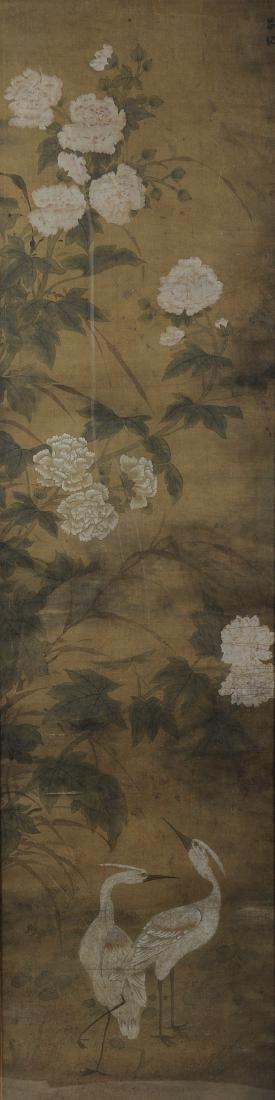 Cranes on Silk, Late Ming - Early Qing (1 of 7)