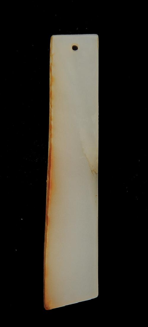 Chinese White Jade Toggle, 18th Century (1 of 5)