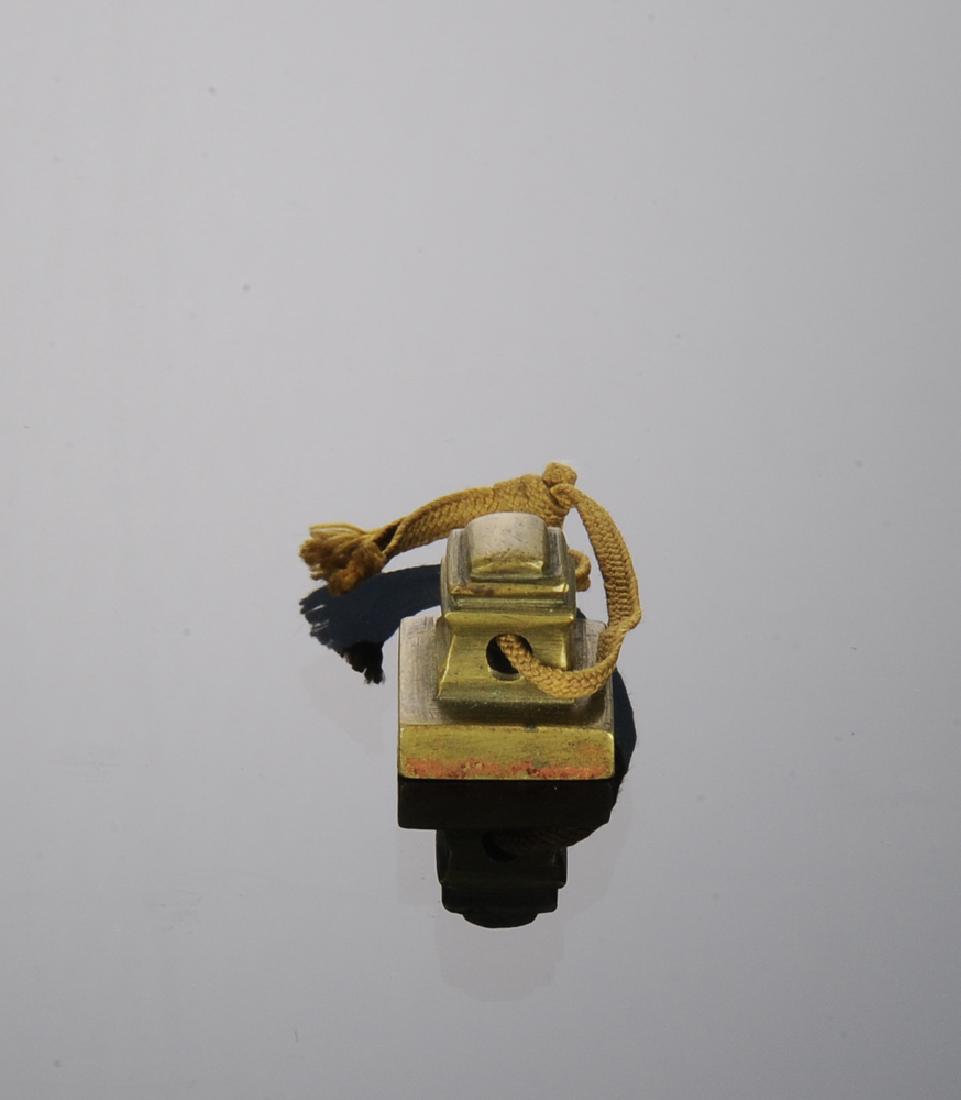 Small Bronze Chinese Seal, 18th-19th Century (1 of 6)