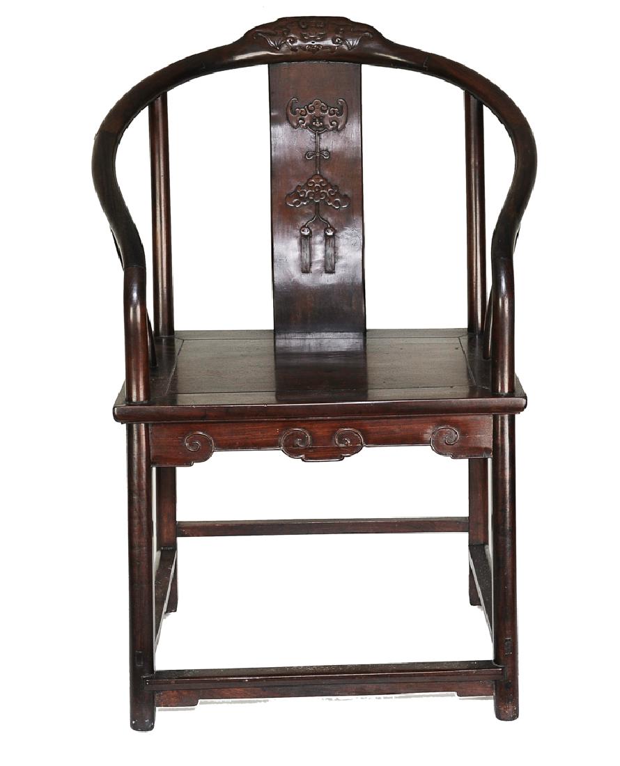 Redwood Chair, Late Qing Dynasty (1 of 2)