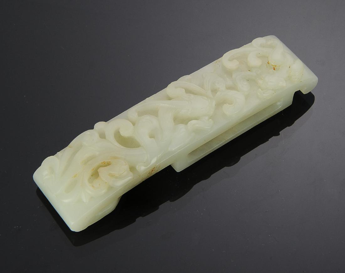 Chinese Jade Belt Hook, Ming or Earlier (1 of 2)