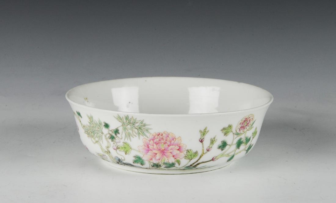 Chinese Famille Rose Bowl, Republic Period (1 of 1)