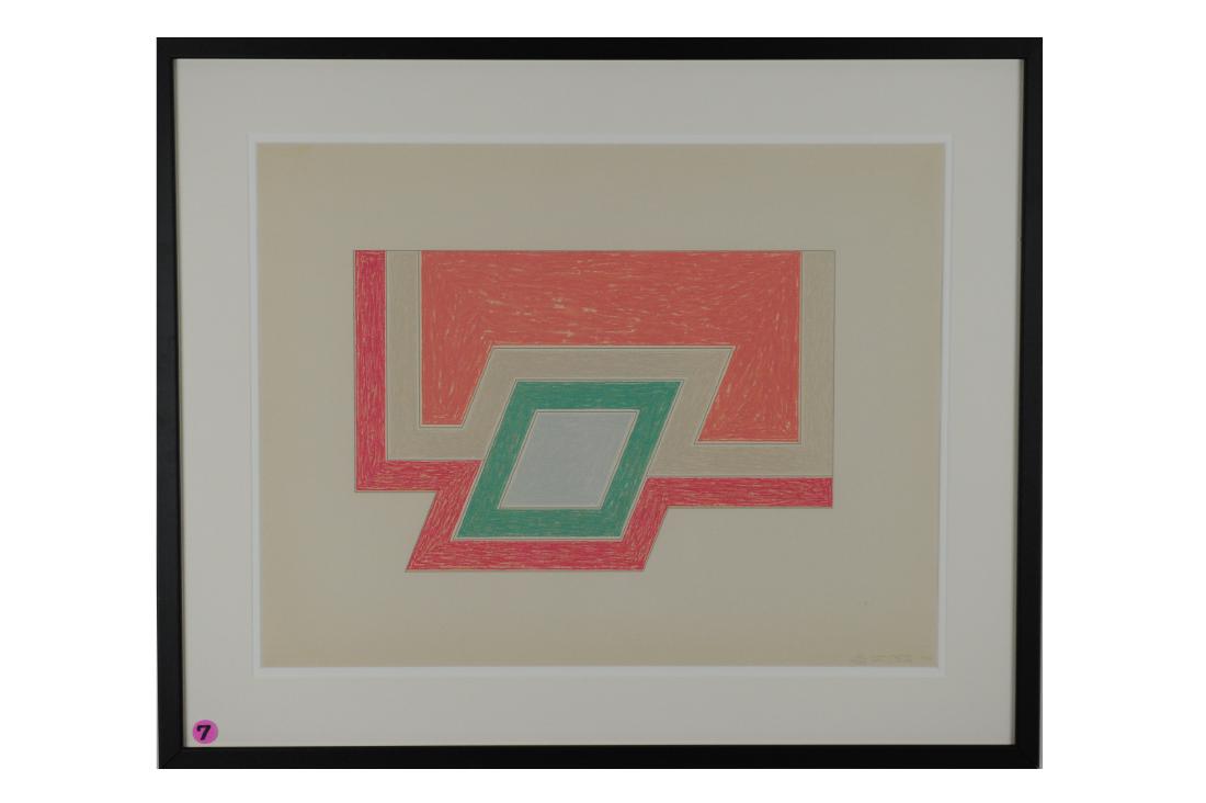 Frank Stella Signed Lithograph, Conway 1, 14/100 (1 of 2)
