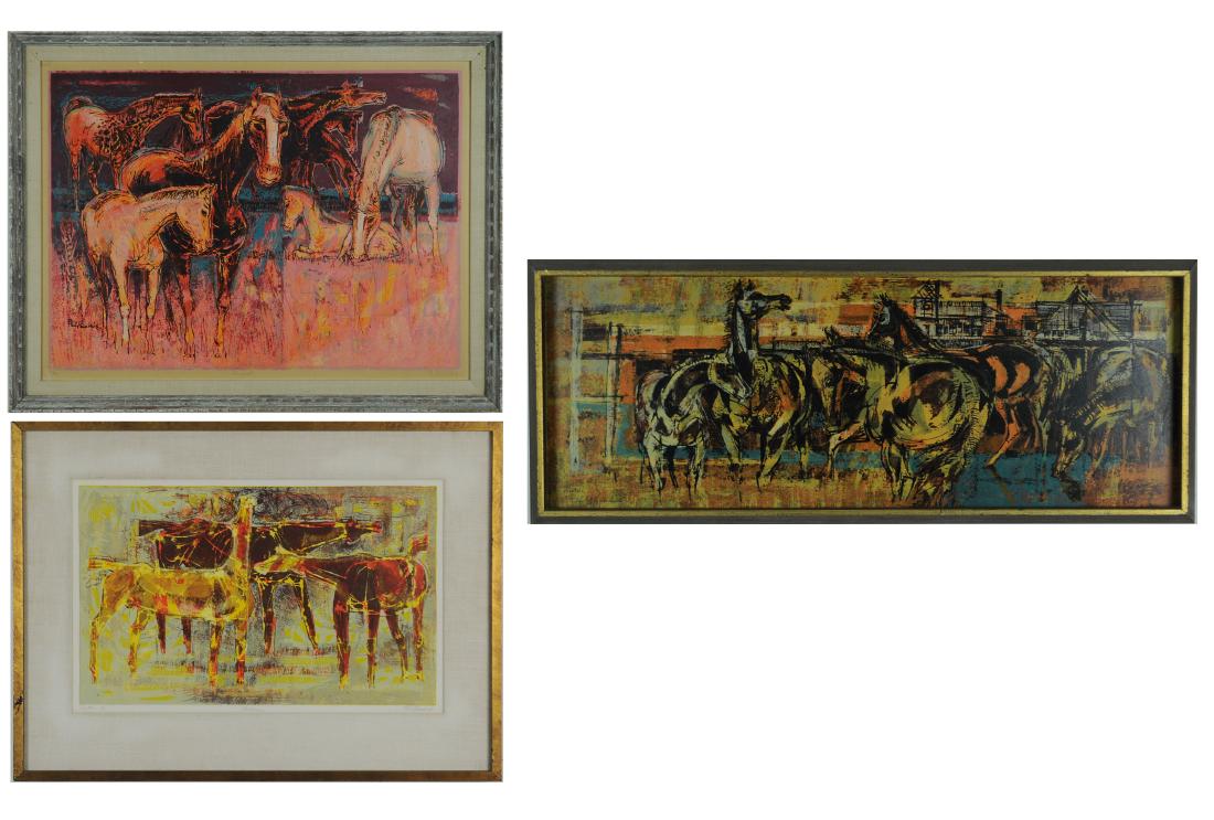 Three Phil Paradise Signed Serigraphs (1 of 7)