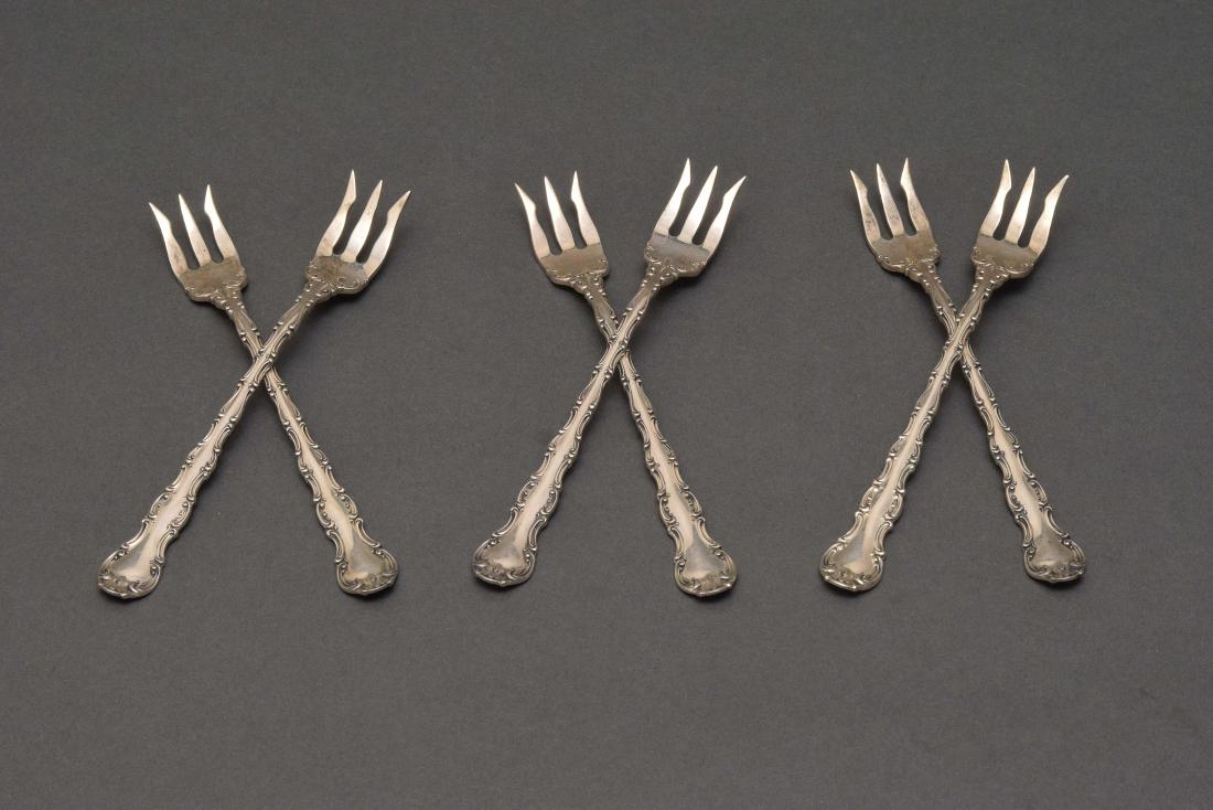 Six Gorham Sterling Silver Cocktail Forks (1 of 2)