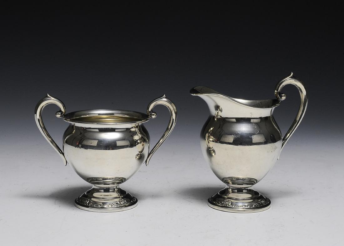Sterling Creamer & Sugar (1 of 2)