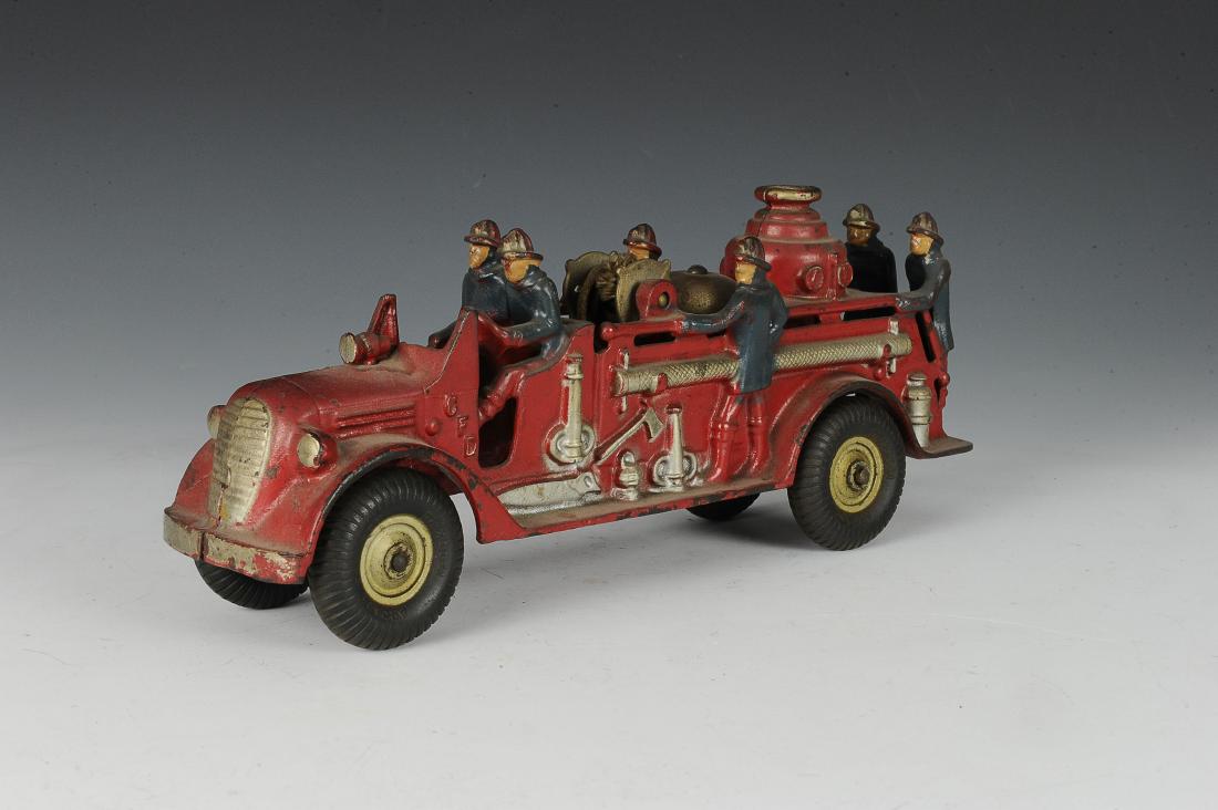 Arcade Fire Hose Truck 13 1/4" (1 of 2)