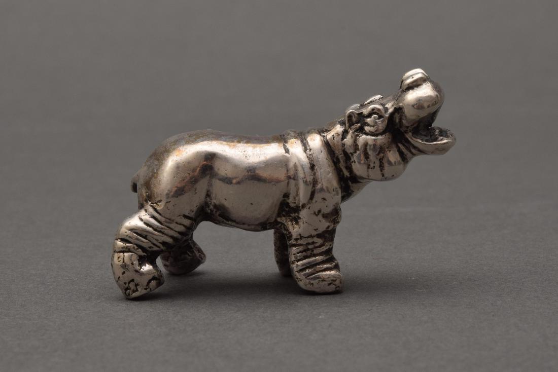Sterling Silver Hippo (1 of 2)