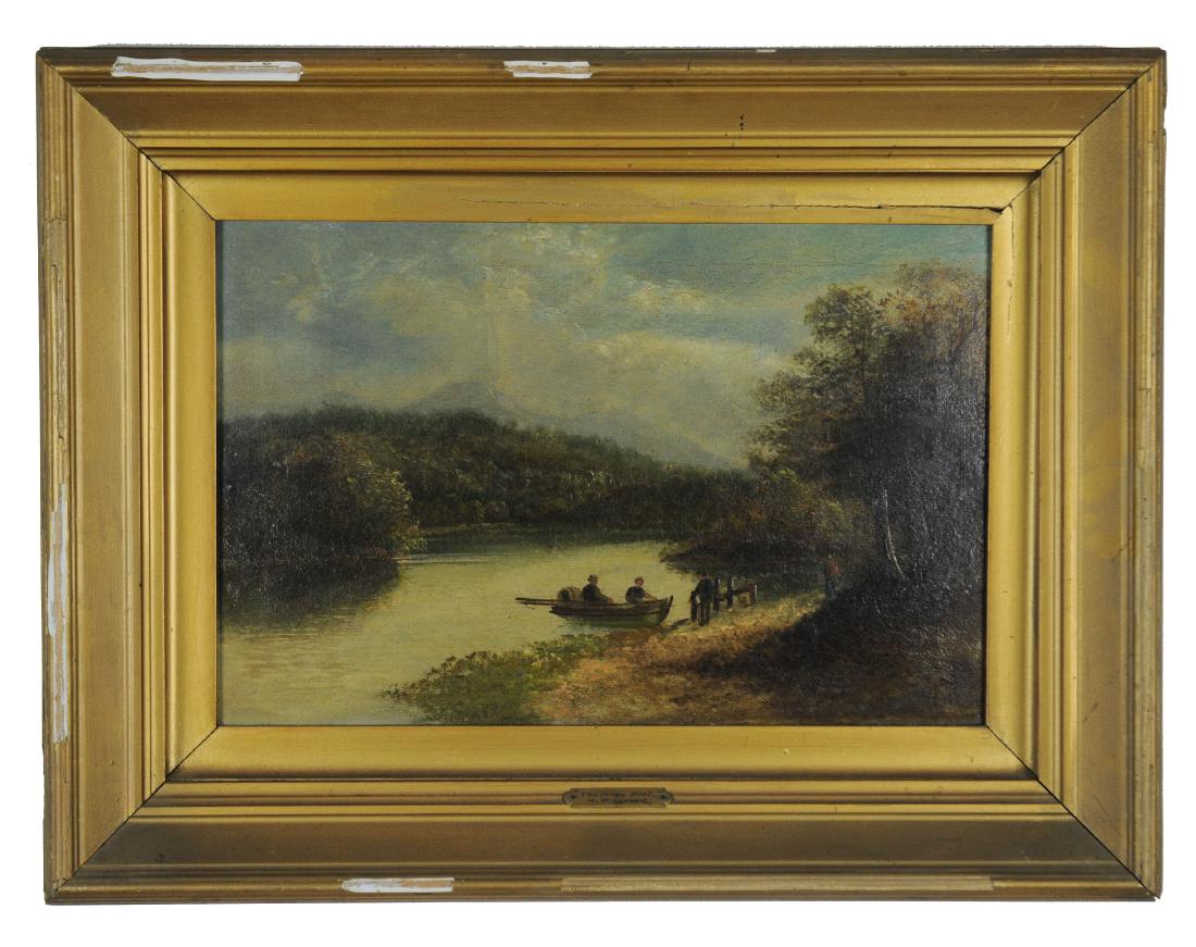 A Pair of 19th Century Paintings Signed R.P. Lumbe (1 of 3)