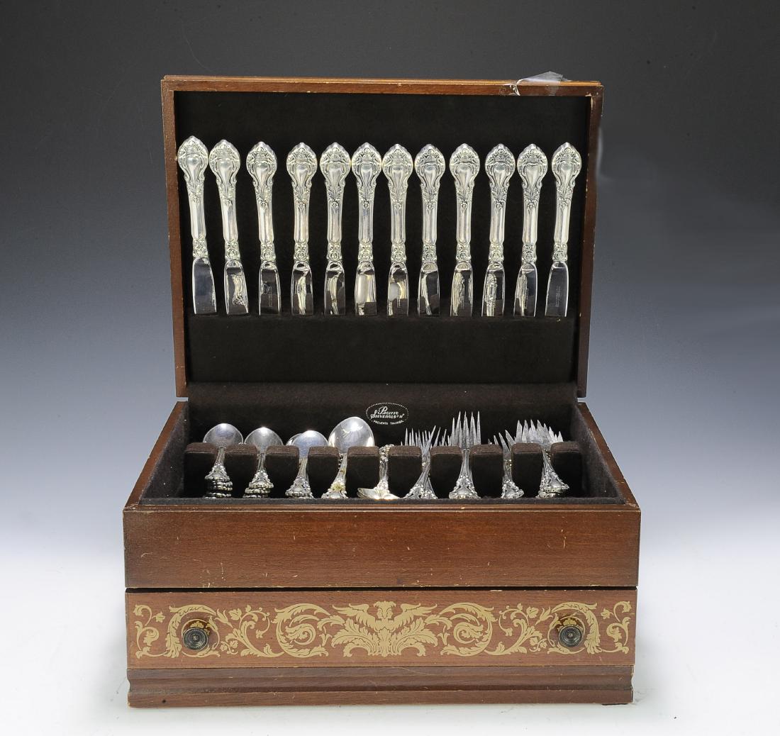 Stieff Royal Dynasty Sterling Flatware 118 Pieces (1 of 1)