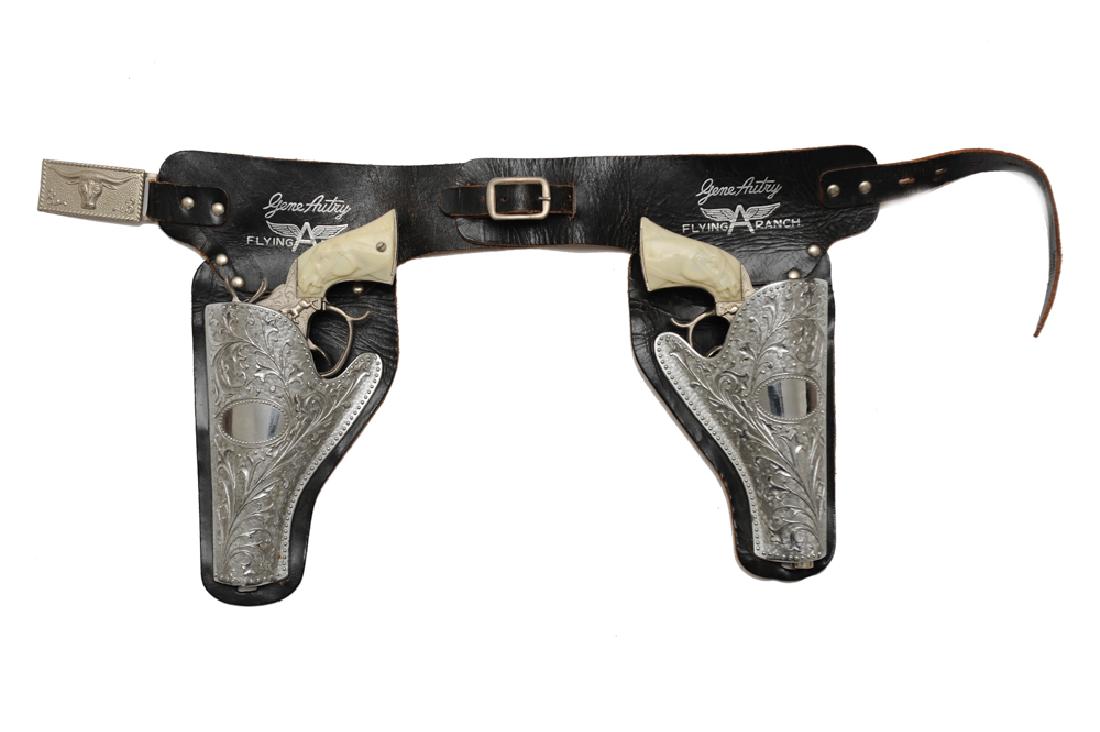Gene Autry "Flying A Ranch" Holster & Guns