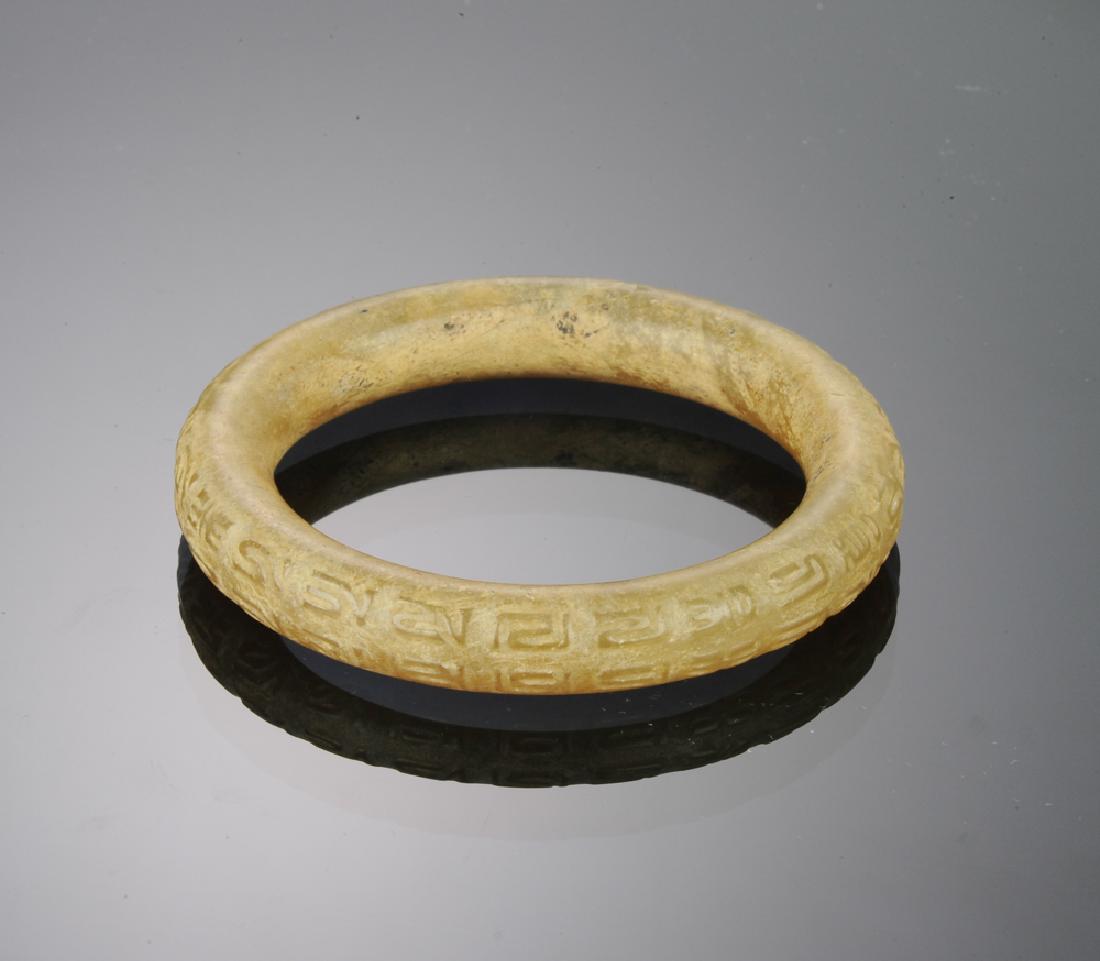 Chinese Jade Bracelet, Ming Dynasty or Earlier (1 of 5)