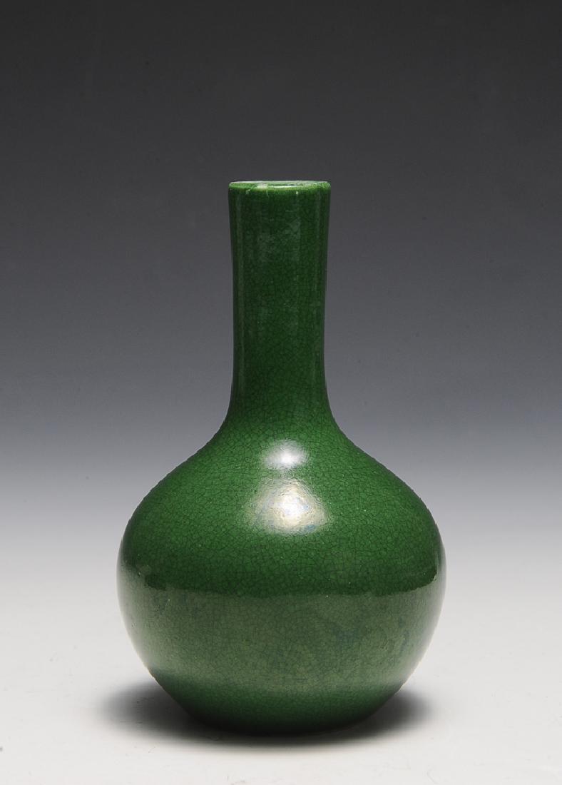 Chinese Green Glaze Vase, 19th Century (1 of 6)