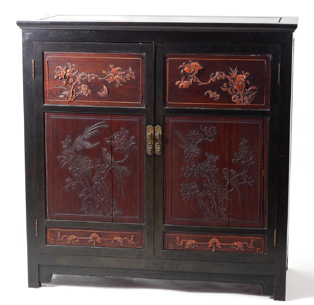 Chinese Ningbo Style Cabinet, 19th - 20th C (1 of 7)