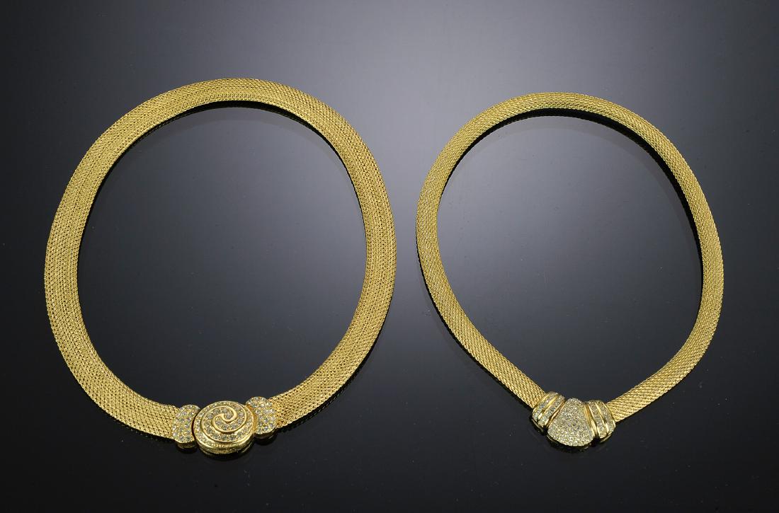 Two Christian Dior Costume Necklaces (1 of 1)