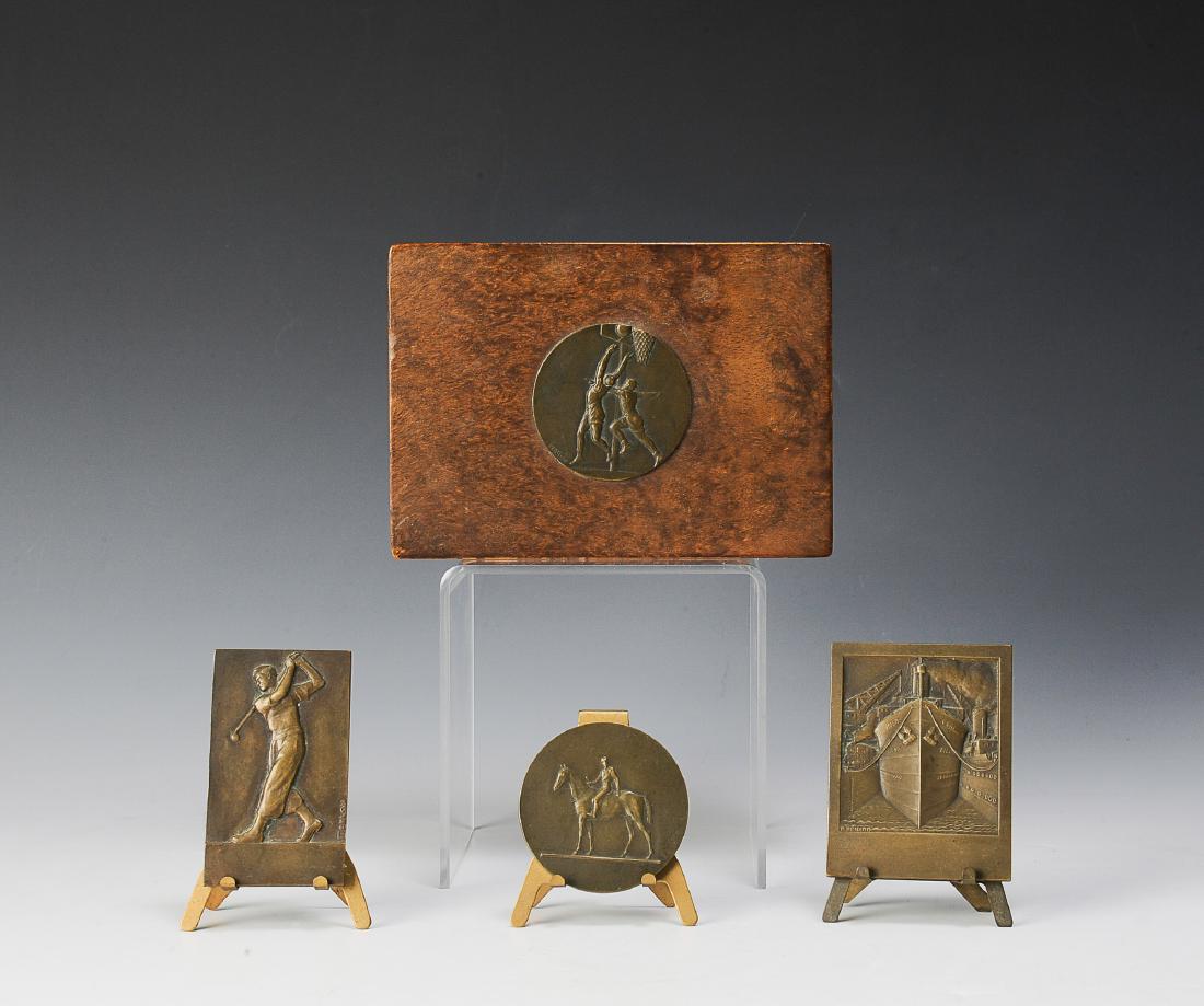 Bronze Medallions in Original Box (1 of 1)