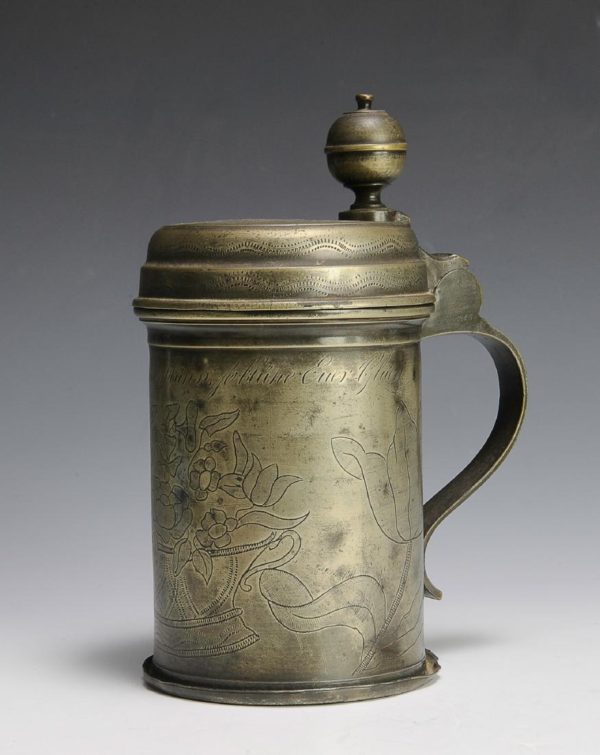 19th Century Pewter Tankard (1 of 8)