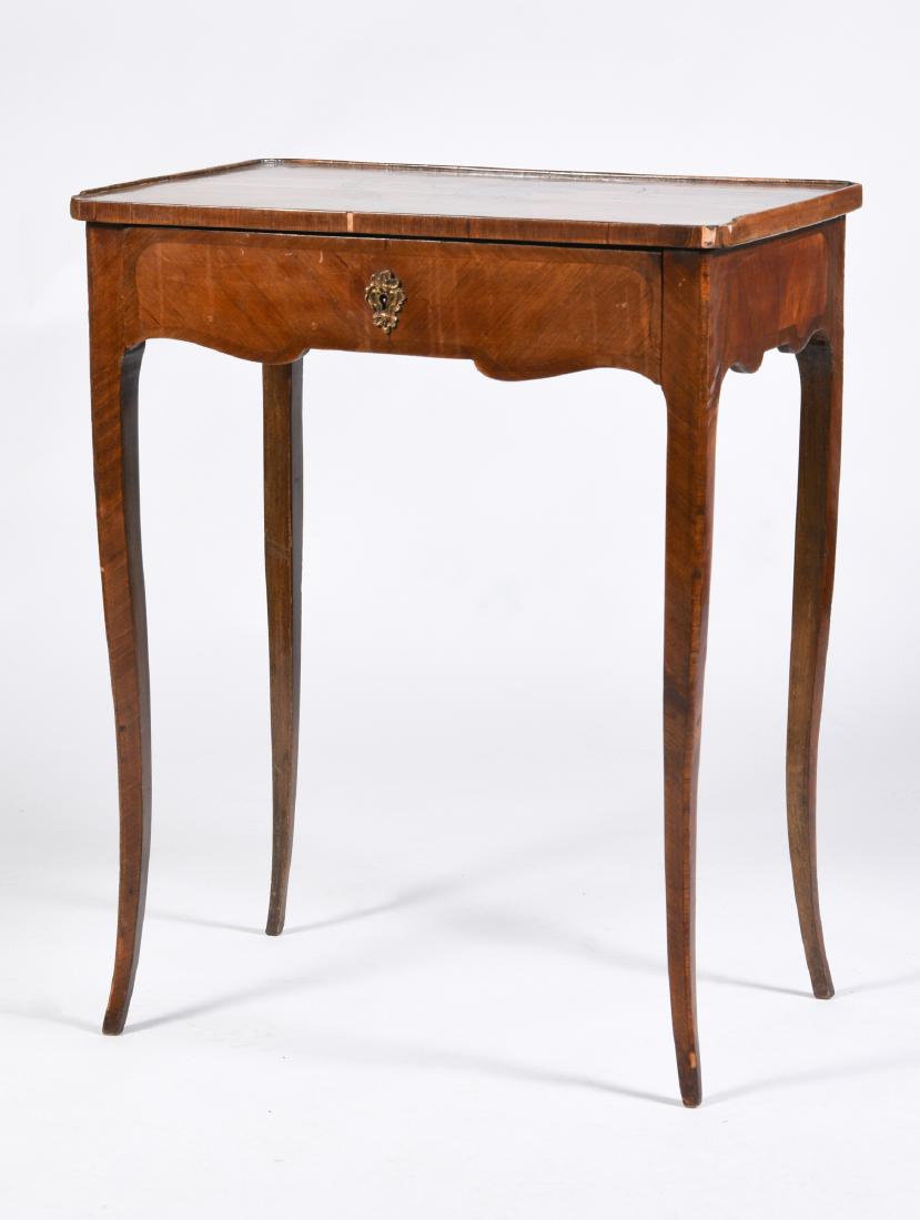 French Inlaid End Table circa 1900 (1 of 9)