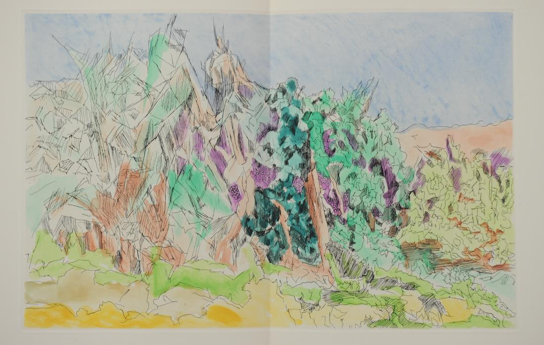 Jacques Villon, Les Travaux et les Jours, Folio (1 of 4)