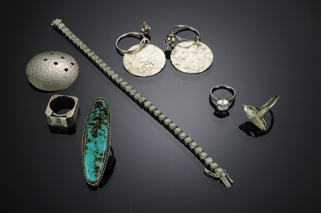 Lot of Sterling Silver Jewelry (1 of 1)