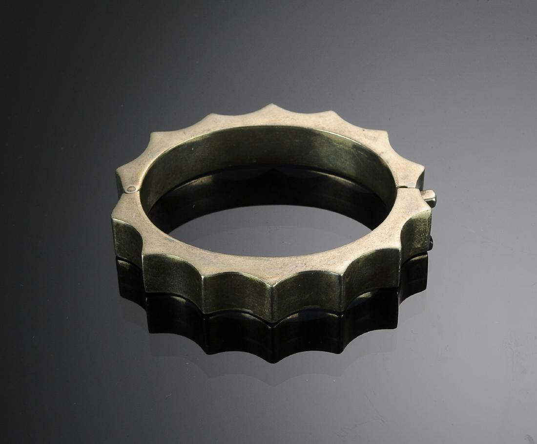 Mid Century Sterling Silver Bracelet from Mexico (1 of 3)