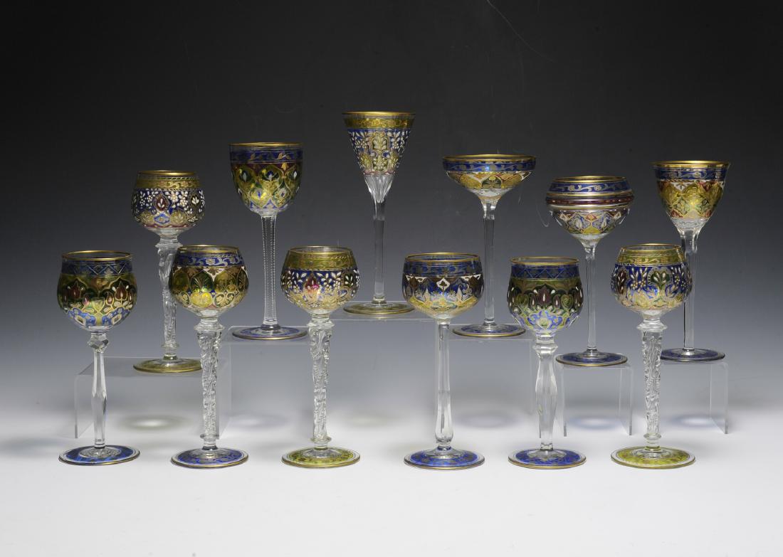 12 Moser Mixed Stemware (1 of 3)