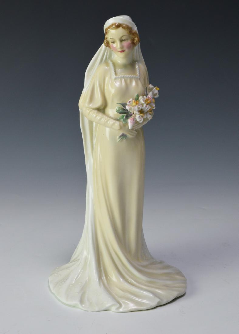 Royal Doulton "The Bride" Figure (1 of 5)