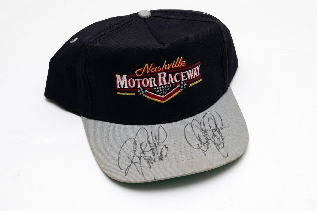 NASCAR Ball Cap Signed by the Earnhardt Family (1 of 2)