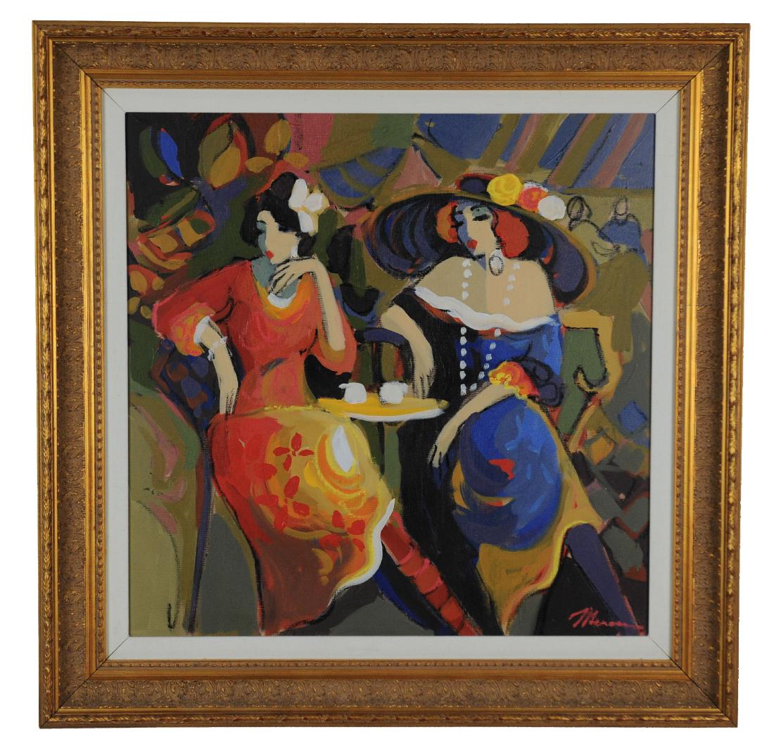 Framed Acrylic by Isaac Maimon with Catalog (1 of 7)